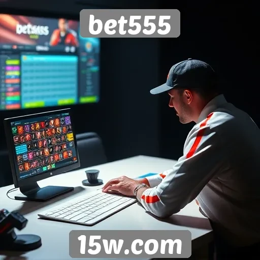 Interatividade e usabilidade da plataforma bet555
