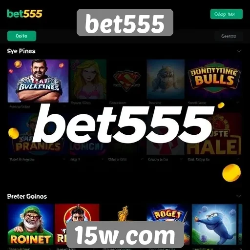 Opcões de jogos disponíveis na plataforma bet555
