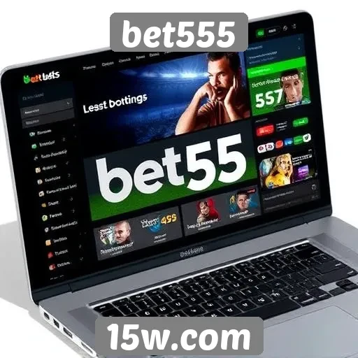 Experiência do usuário no site bet555